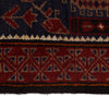 Baluchi Rug Handmade Blue Prayer Design 3x5 ft