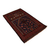 Baluchi Rug Handmade Blue Prayer Design 3x5 ft