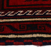 Baluchi Rug Handmade Dark Blue Geometric 3x5 ft