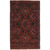 Baluchi Rug Handmade Multi Geometric 4x6 ft