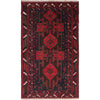 Baluchi Rug Handmade Multi Geometric 4x6 ft