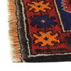 Baluchi Rug Handmade Navy Blue Geometric 3x5 ft