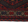 Baluchi Rug Handmade Red Floral 3x5 ft
