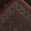 Baluchi Rug Handmade Red Floral 3x5 ft