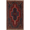 Baluchi Rug Handmade Multi Geometric 3x5 ft