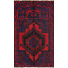 Baluchi Rug Handmade Blue Prayer Design 3x5 ft