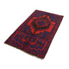 Baluchi Rug Handmade Blue Prayer Design 3x5 ft