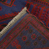 Baluchi Rug Handmade Navy Blue Floral 3x5 ft