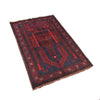 Baluchi Rug Handmade Blue Prayer Design 3x5 ft