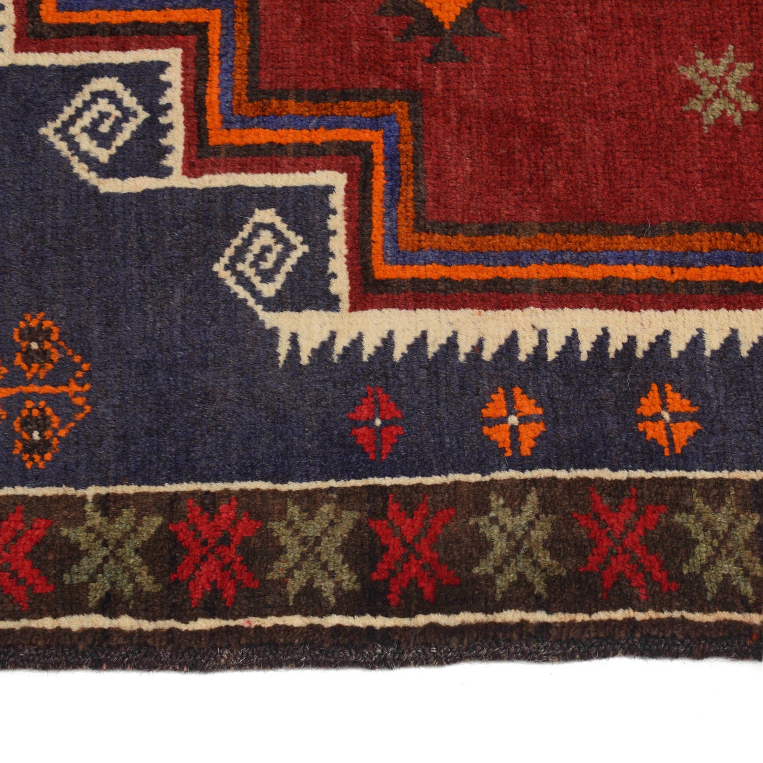 Baluchi Rug Handmade Multi Floral 3x5 ft
