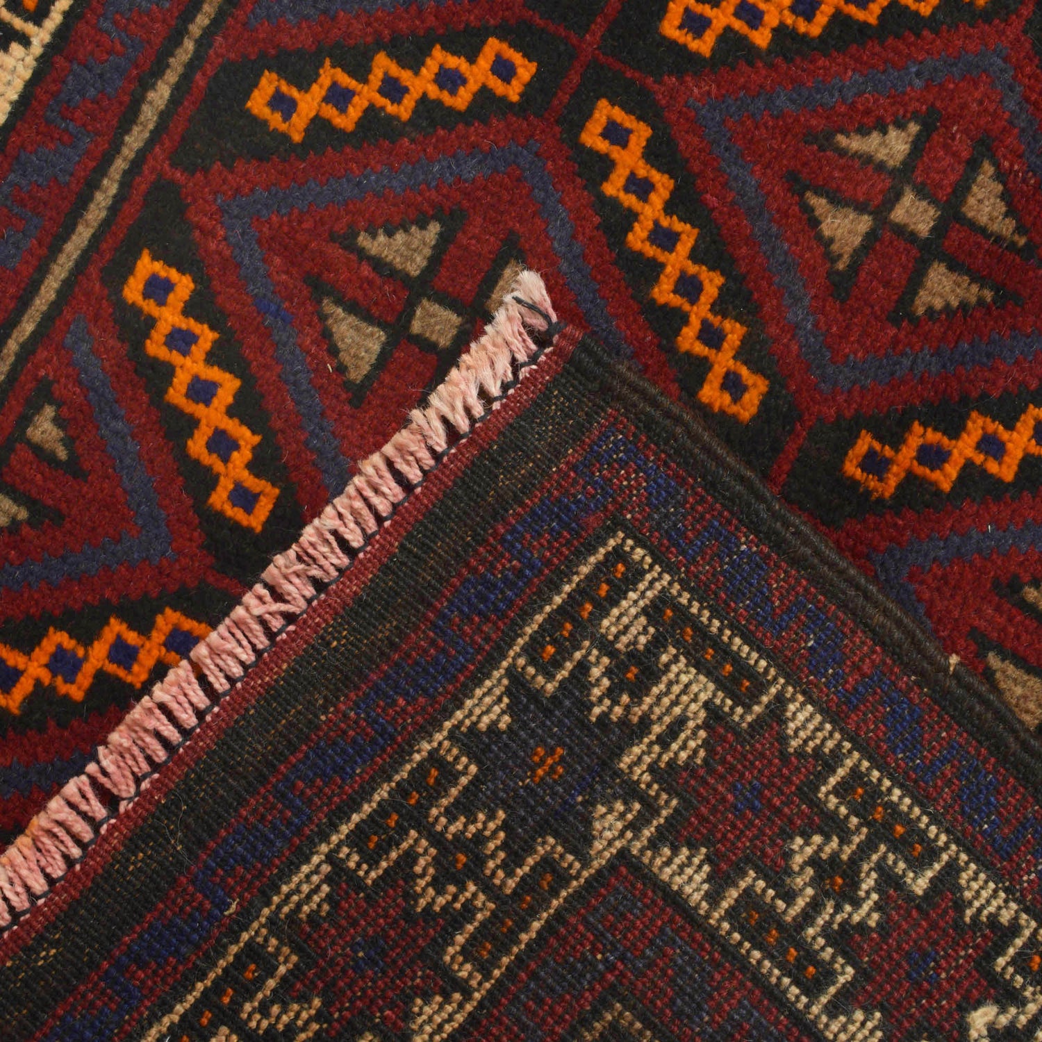 Baluchi Rug Handmade Multi Floral 3x5 ft