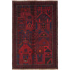 Baluchi Rug Handmade Multi Prayer Design 3x5 ft