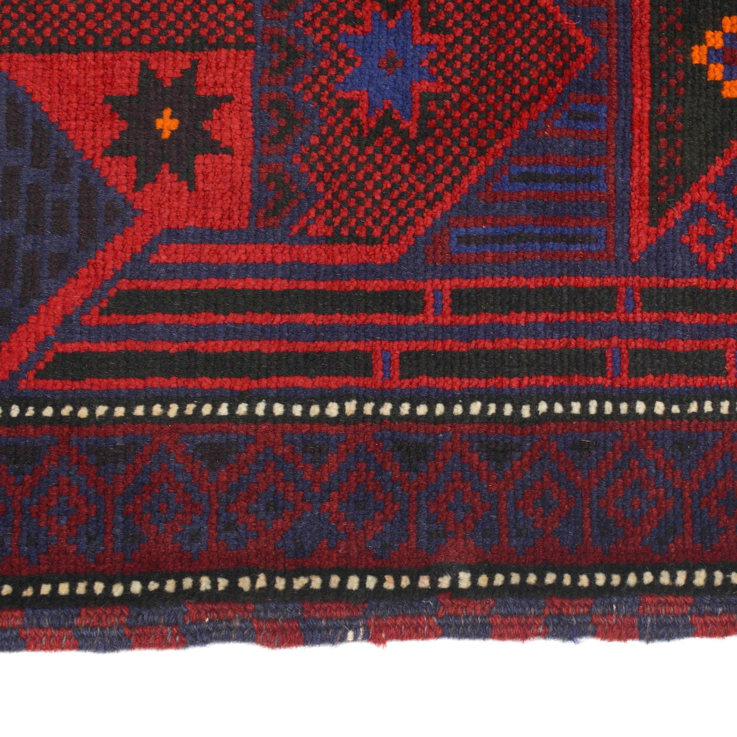 Baluchi Rug Handmade Multi Prayer Design 3x5 ft