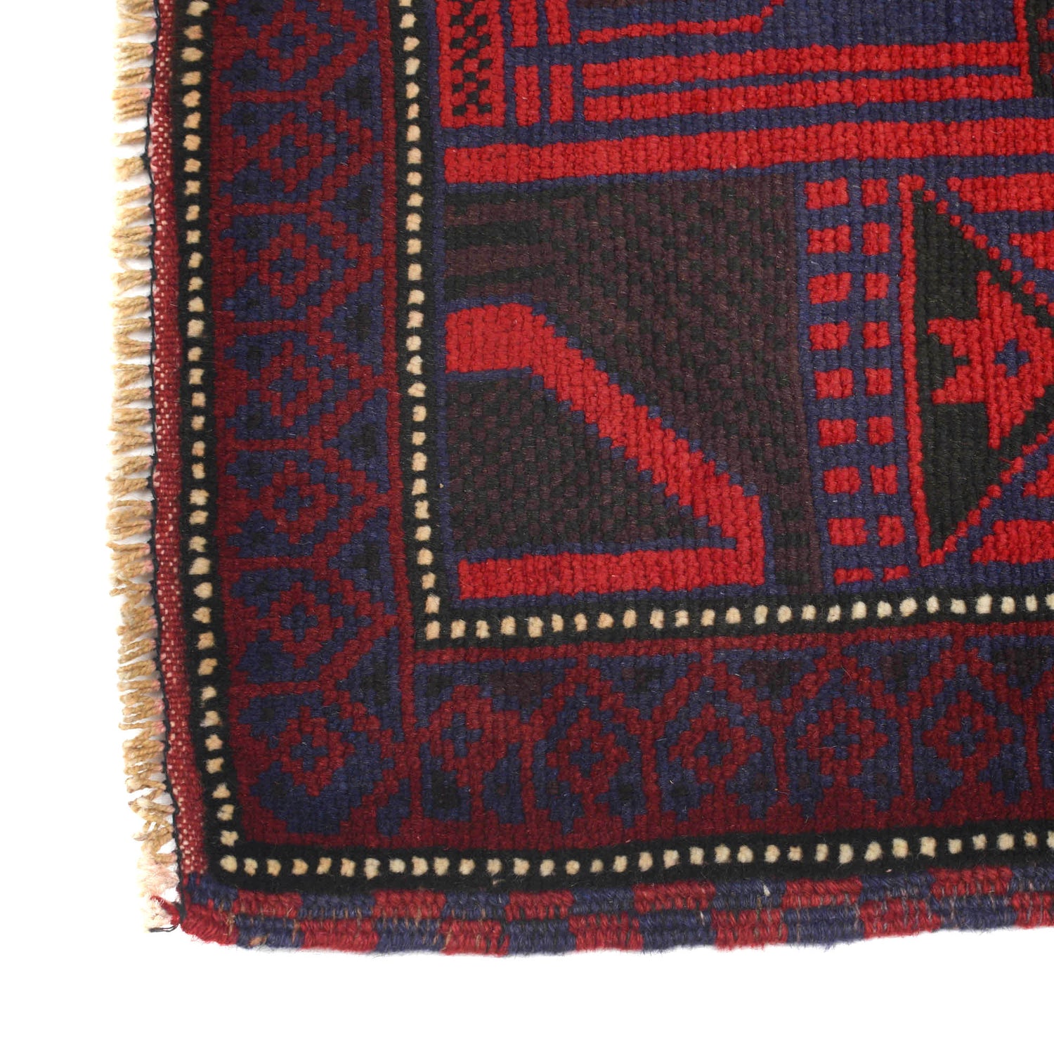 Baluchi Rug Handmade Multi Prayer Design 3x5 ft