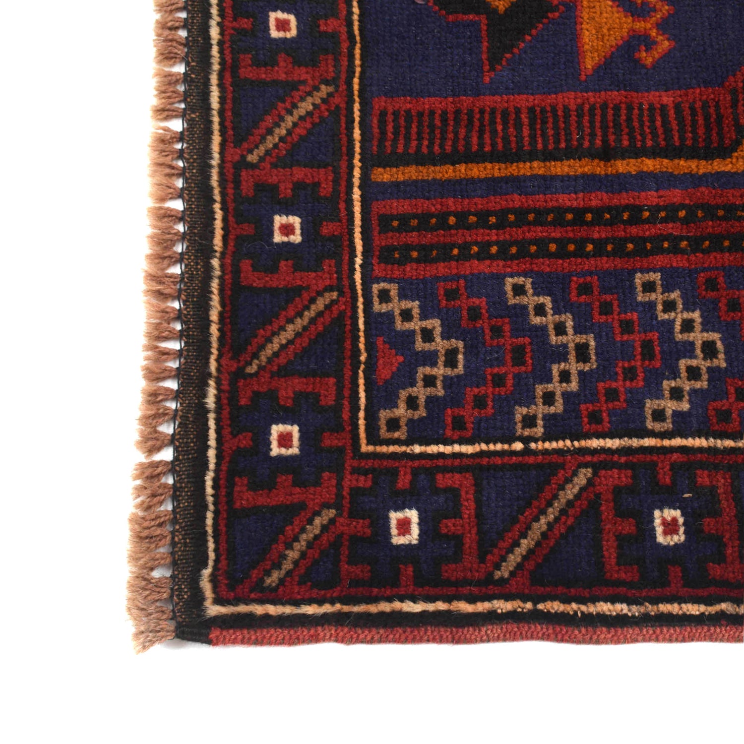 Baluchi Rug Handmade Multi Prayer Design 3x5 ft