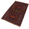 Baluchi Rug Handmade Multi Prayer Design 3x5 ft