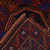 Baluchi Rug Handmade Multi Prayer Design 3x5 ft