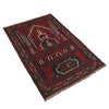 Baluchi Rug Handmade Red Prayer Design 2x4 ft