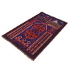 Baluchi Rug Handmade Blue Prayer Design 3x5 ft