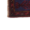 Baluchi Rug Handmade Navy Blue Geometric 3x5 ft