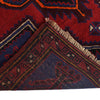 Baluchi Rug Handmade Navy Blue Geometric 3x5 ft