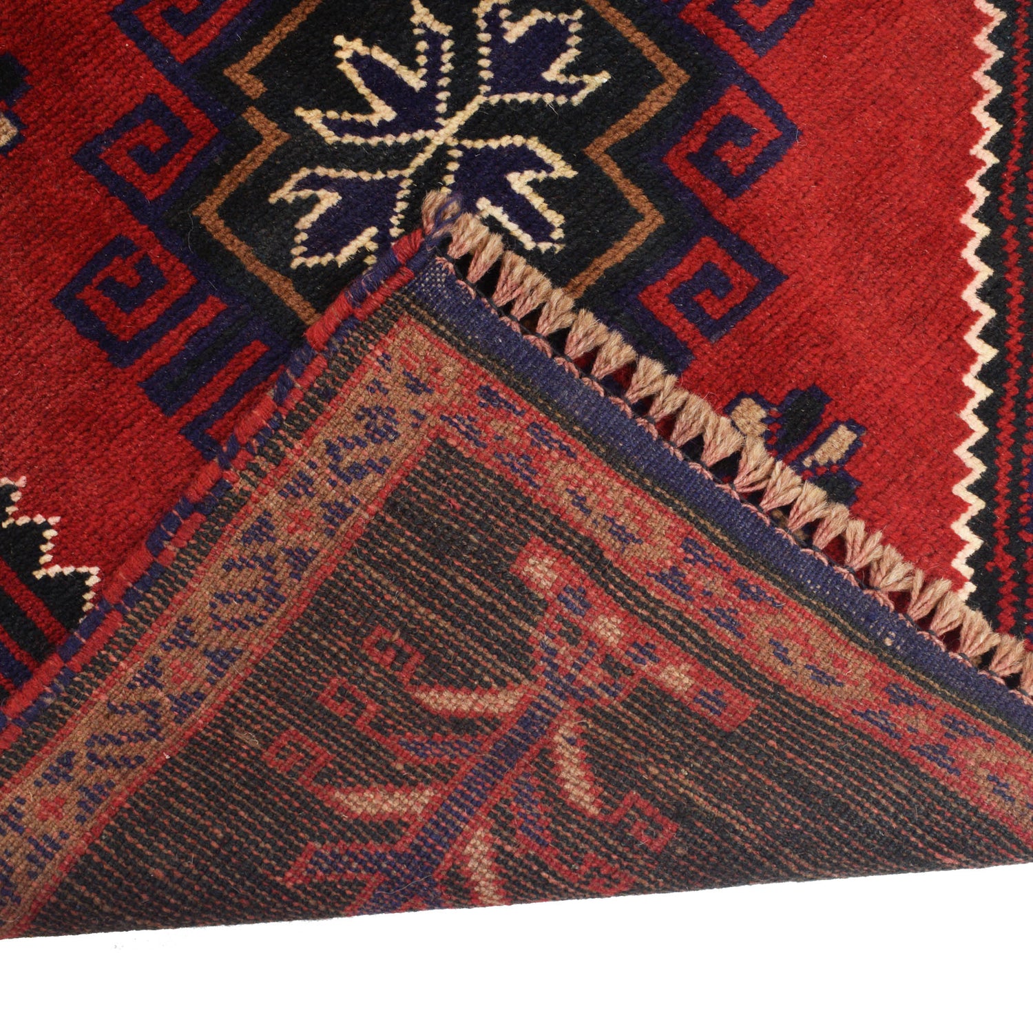 Baluchi Rug Handmade Multi Floral 3x5 ft