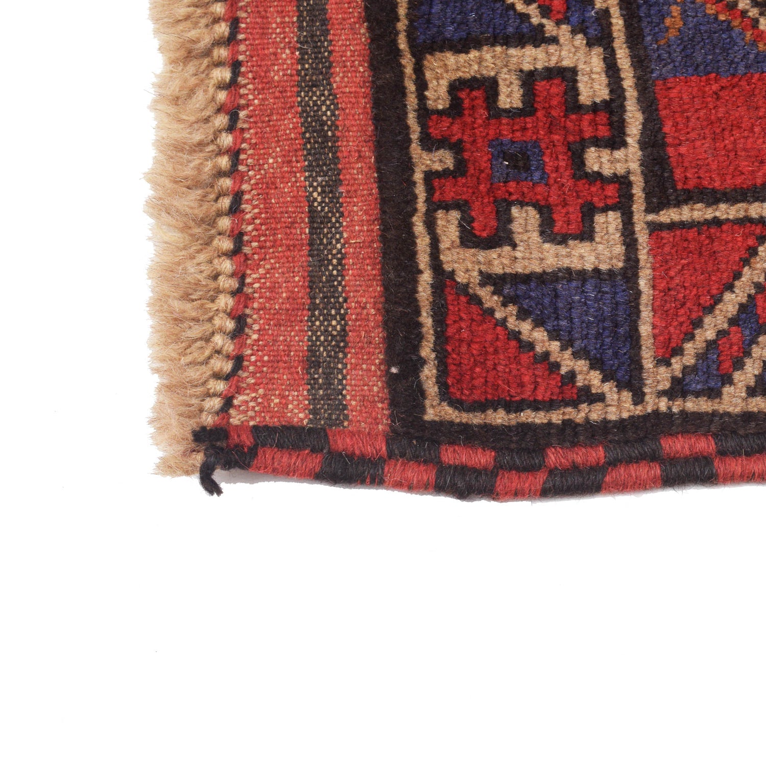 Baluchi Rug Handmade Multi Prayer Design 3x5 ft