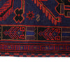 Baluchi Rug Handmade Dark Blue Geometric 3x5 ft