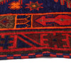 Baluchi Rug Handmade Navy Blue Floral 3x5 ft