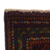 Baluchi Rug Handmade Multi Geometric 4x6 ft