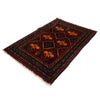 Baluchi Rug Handmade Multi Geometric 4x6 ft
