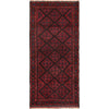 Baluchi Runner Rug Handmade Red 6' Runner