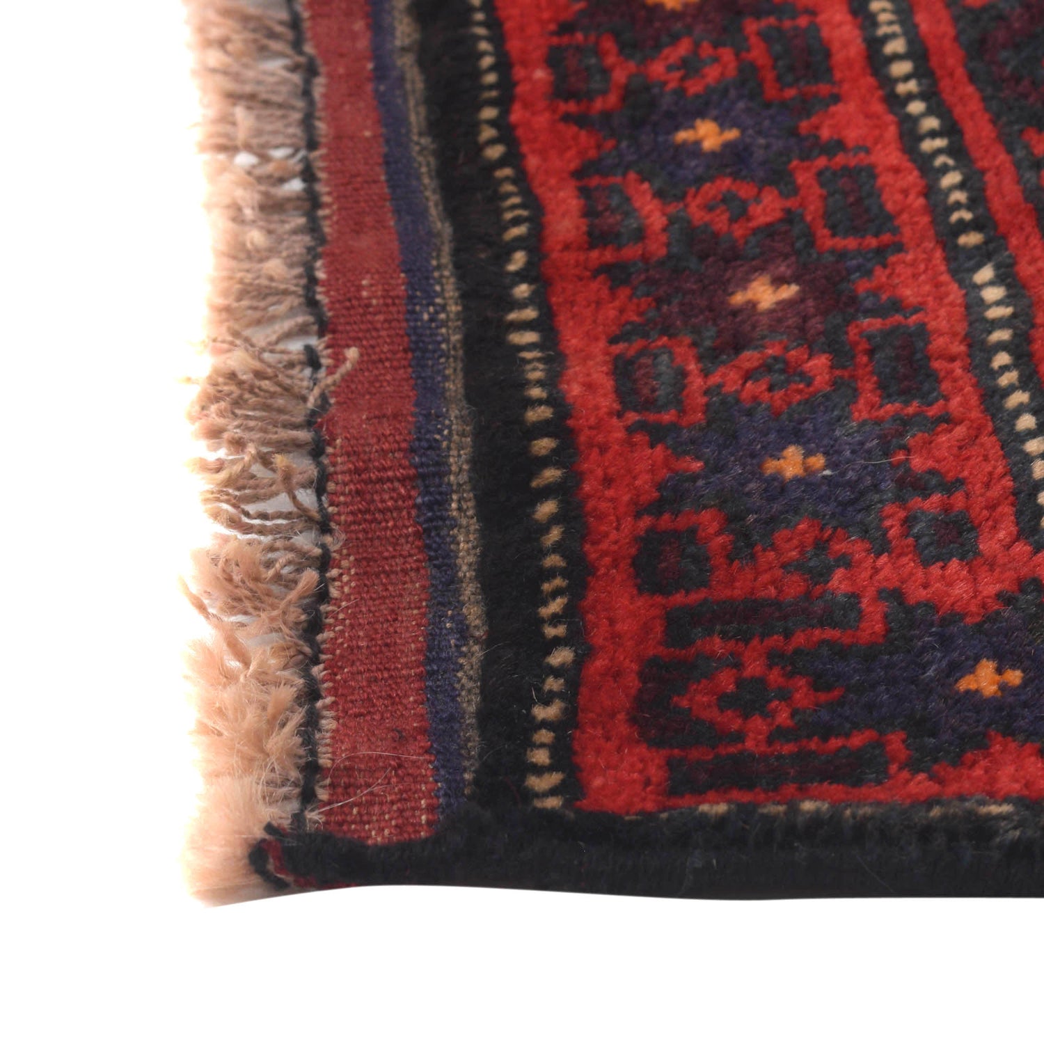 Baluchi Runner Rug Handmade Red 6' Runner