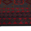 Baluchi Rug Handmade Multi Geometric 4x6 ft