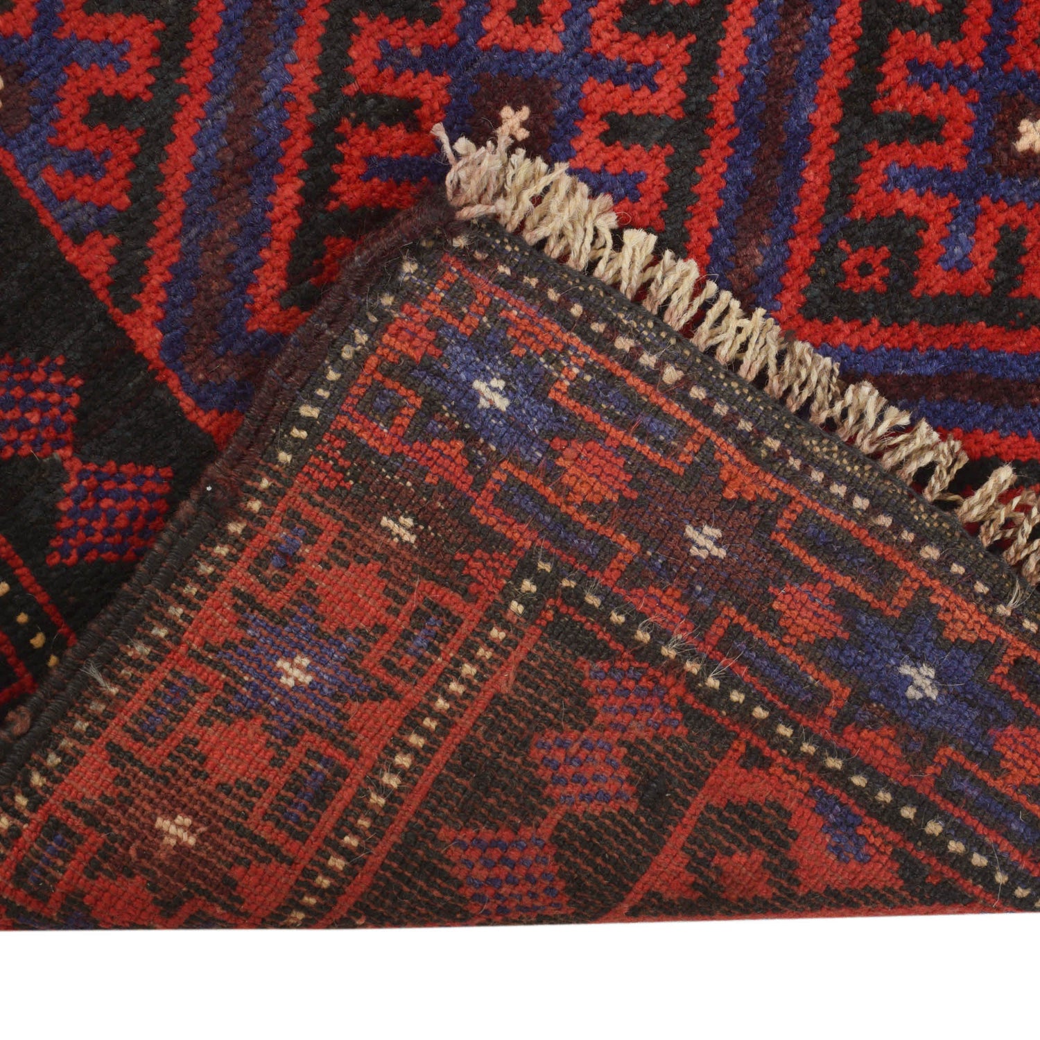 Baluchi Rug Handmade Multi Floral 3x5 ft