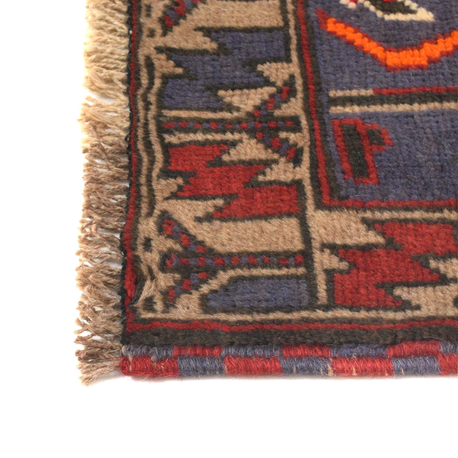 Baluchi Rug Handmade Multi Prayer Design 3x5 ft