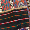 Laghari Kilim Area Rug Handmade Multi Geometric 4x7 ft