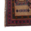 Baluchi Rug Handmade Beige Prayer Design 3x5 ft