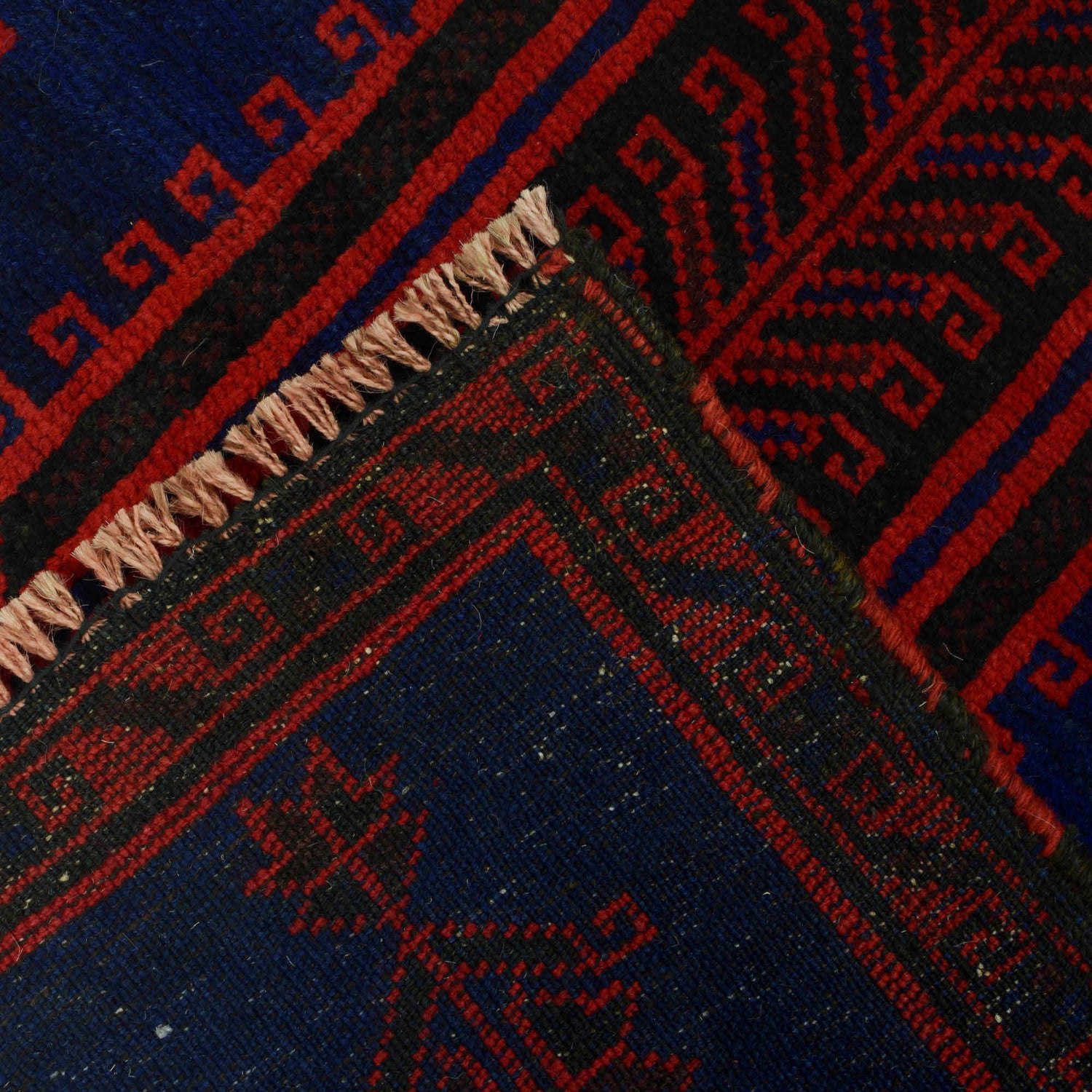 Baluchi Rug Handmade Blue Prayer Design 3x5 ft