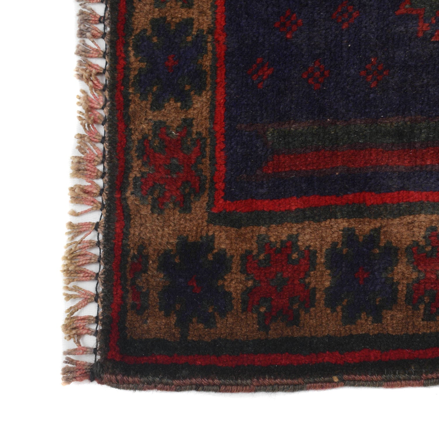 Baluchi Rug Handmade Multi Prayer Design 2x4 ft