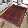 Baluchi Rug Handmade Multi Prayer Design 2x4 ft