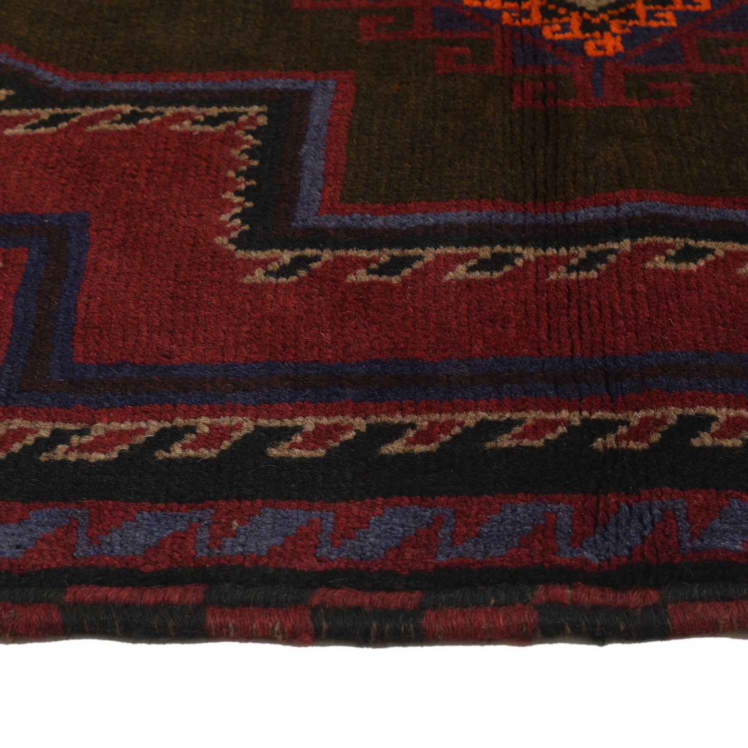 Baluchi Rug Handmade Multi Floral 3x5 ft
