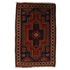 Baluchi Rug Handmade Multi Floral 2x4 ft