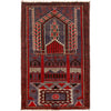 Baluchi Rug Handmade Multi Prayer Design 3x5 ft