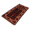 Baluchi Rug Handmade Black Prayer Design 3x5 ft