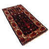 Baluchi Rug Handmade Black Prayer Design 3x5 ft