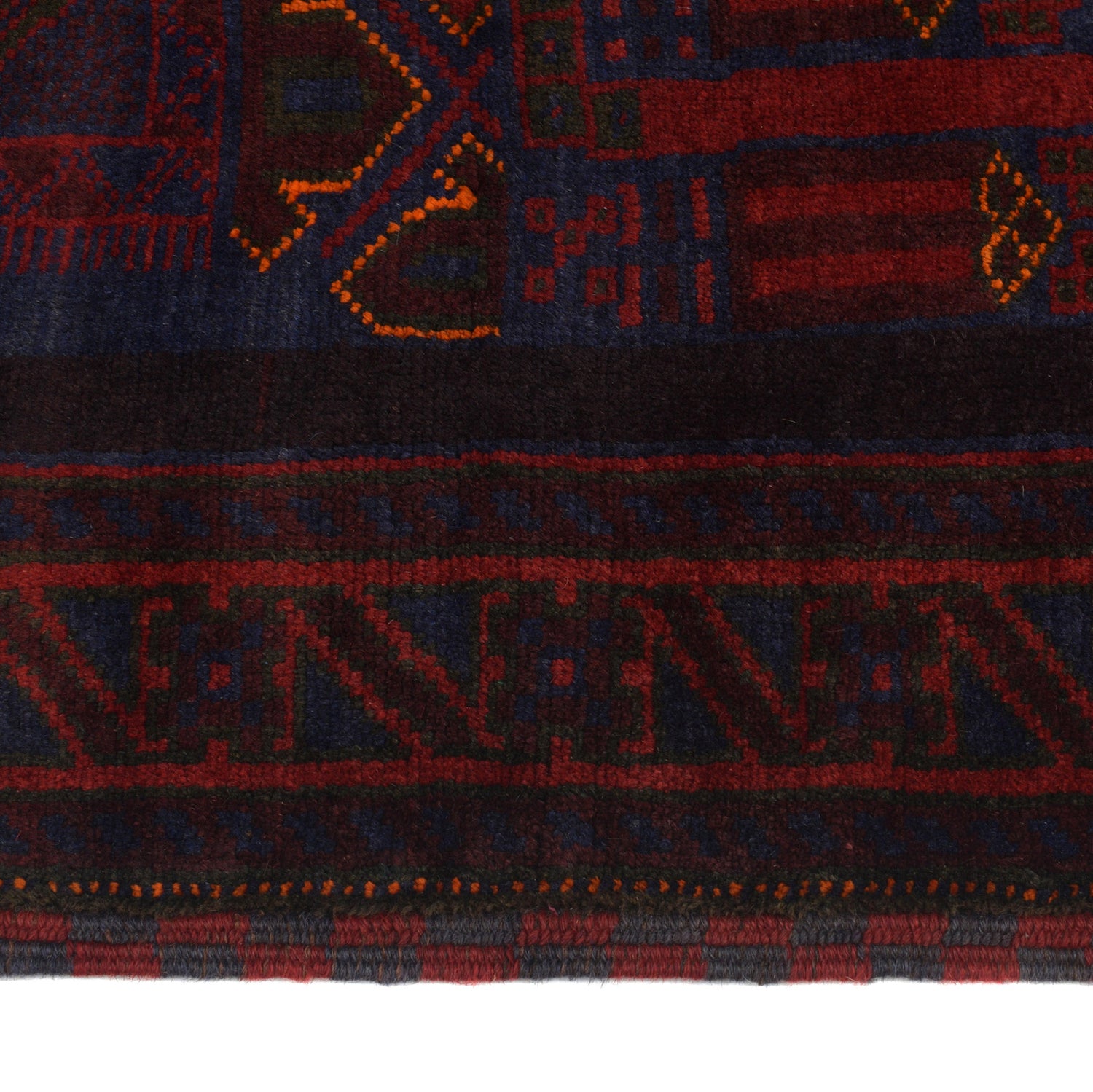 Baluchi Rug Handmade Multi Prayer Design 3x5 ft