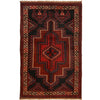 Baluchi Rug Handmade Multi Floral 3x5 ft