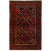Baluchi Rug Handmade Multi Geometric 4x6 ft