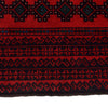 Baluchi Rug Handmade Red Geometric 3x5 ft